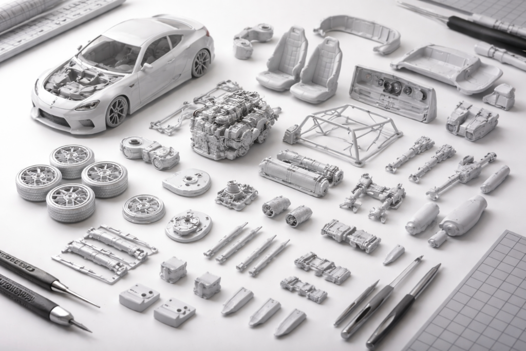 piezas modelismo resina alta calidad minimundo 3d