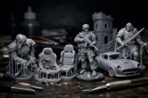errores comunes en impresión 3D de miniaturas en resina